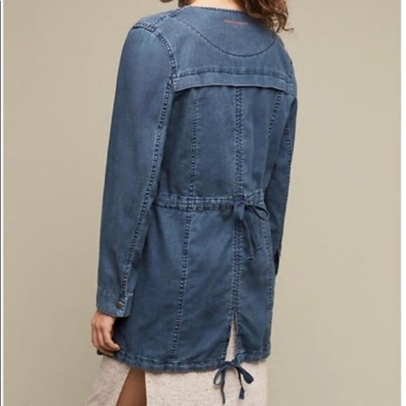 Anthropologie Hei Hei Oversized Denim Jacket - Picture 3 of 12